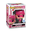 Funko Pop! Heroes Batwoman figure for Breast Cancer awareness, exclusive collectible from Shak's Pop Shop.
