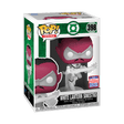 Funko Pop! Heroes White Lantern Sinestro figure from 2021 SDCC shared exclusive, with detailed white lantern costume and character features.