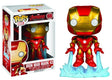 Funko Pop! Marvel Age of Ultron Iron Man Mark 43 figure with box imperfection, collectible figure from Shak's Pop Shop.
