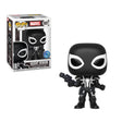 Funko Pop! Marvel Agent Venom figure with box imperfection, featuring detailed design and exclusive PIAB packaging.