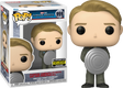 Funko Pop! Marvel Captain America with prototype shield figure, exclusive design, featuring detailed costume and iconic shield.