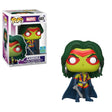Funko Pop! Marvel Gamora figure from 2019 SDCC Shared Exclusive, featuring detailed Marvel character design.