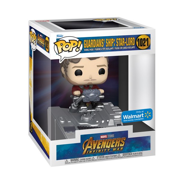 Funko Pop! Marvel Guardians of the Galaxy Star-Lord in Benatar figure, detailed collectible toy from Shak's Pop Shop.