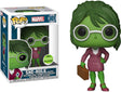 Funko Pop! Marvel She-Hulk Lawyer figure from 2018 Spring Convention, featuring She-Hulk in lawyer attire, collectible vinyl figure.