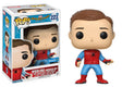 Funko Pop! Marvel Spider-Man Homecoming in homemade suit figure, collectible toy from Shak's Pop Shop, Walmart exclusive style.