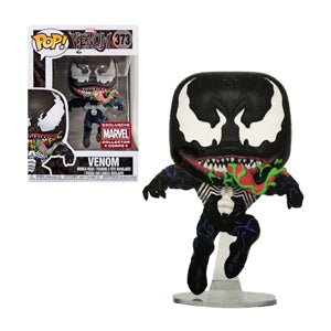 Funko Pop! Marvel Venom collectible figure from Marvel Collector Corps, featuring detailed design and iconic character pose.
