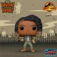 Funko Pop! Jurassic World Dominion Kayla figure with NYCC Con sticker, collectible toy from Shak's Pop Shop