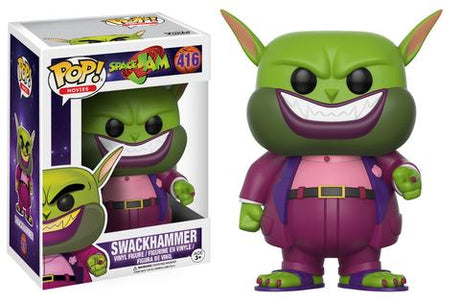 Funko Pop! Movies: Space Jam Swackhammer figure from Shak's Pop Shop, featuring detailed design and vibrant colors.
