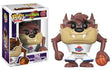 Funko Pop! Movies Taz figure from Space Jam with detailed cartoon character design, collectible vinyl toy, Shak's Pop Shop style