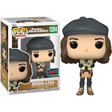 Funko Pop! Television: Parks & Rec Mona Lisa Saperstein figure with NYCC 2022 con sticker, detailed collectible toy from Shak's Pop Shop