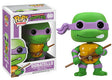 Funko Pop! Teenage Mutant Ninja Turtles Donatello figure from Shak's Pop Shop, with detailed green turtle and purple mask.