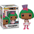Funko Pop! Television The Office Halloween Kelly Kapoor figure with NYCC con sticker, collectible vinyl toy by Shak's Pop Shop