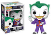 Funko Pop! figure of The Joker from Batman The Animated Series, collectible toy by Shak's Pop Shop.