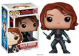 Funko Pop! figure of Black Widow from Marvel's Age of Ultron, featuring her in her iconic costume and pose.