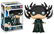 Funko Pop! figure of Hela from Marvel Thor Ragnarok with minor imperfections, displayed in her detailed costume and dynamic pose.