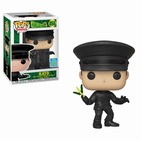 Funko Pop! figure of Kato from The Green Hornet TV series, Toy Tokyo exclusive, with visible box imperfection.