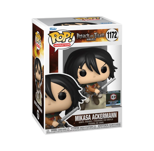 Funko Pop! Animation: Attack On Titan: Mikasa Ackermann (Chalice Exclusive)