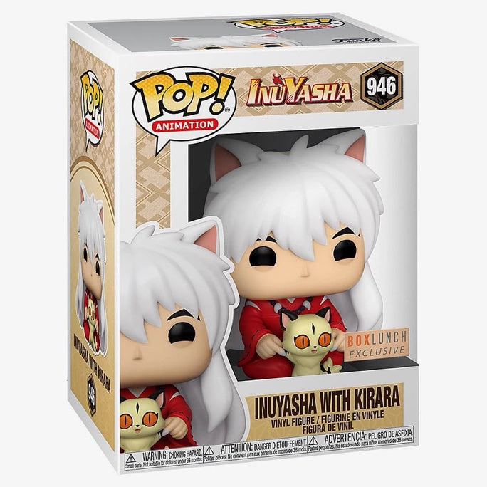 Funko Pop! Animation: Inuyasha: Inuyasha With Kirara (Box Lunch Exclusive) (Box Imperfection)